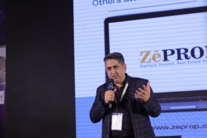Pradeep Saini, Sahil Duggal and Raja Chhabra of ZeProp Reality