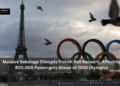 Massive Sabotage Disrupts French Rail Network, Affecting 800,000 Passengers Ahead of 2024 Olympics