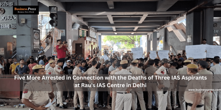 Five More Arrested in Connection with the Deaths of Three IAS Aspirants at Rau's IAS Centre in Delhi