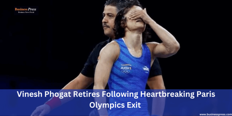 Vinesh Phogat Retires Following Heartbreaking Paris Olympics Exit