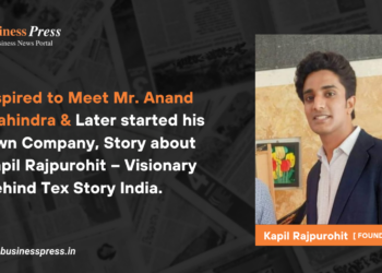 Aspired to Meet Mr. Anand Mahindra & Later started his Own Company, Story about Kapil Rajpurohit – Visionary Behind Tex Story India.