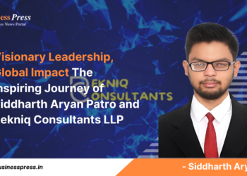 Visionary Leadership, Global Impact The Inspiring Journey of Siddharth  Aryan Patro and Rekniq Consultants LLP