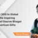 From ₹10,000 to Global Giants: The Inspiring Journey of Gaurav Bhagat and Consortium Gifts