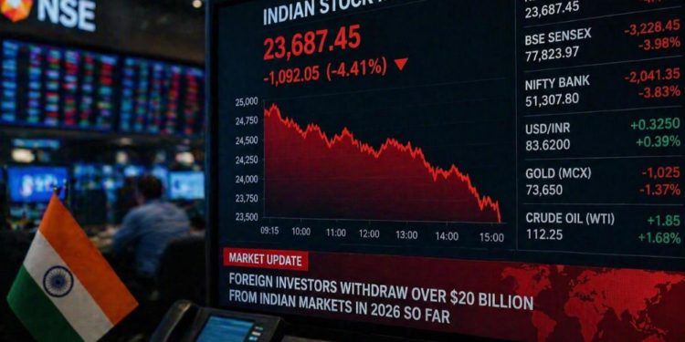 India foreign outflows 2026