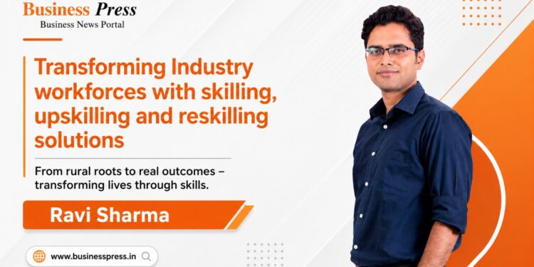 Ravi Sharma, Vidyadhara Consultancy LLP, Skill Development in India, Ravi Sharma Founder, TVET Training India, Employability Skills, Future Skills Training, Outcome Driven Training, Skill Development Startup, Vocational Education India, Entrepreneurship Story, Startup Times, Corporate Training India, Soft Skills Development, Skill Assessment Programs