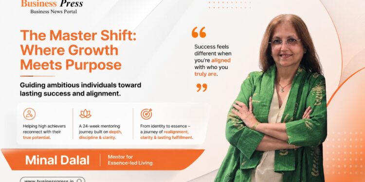 Minal Dalal founder of The Master Shift mentoring entrepreneurs and business leaders