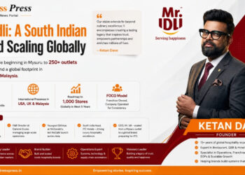 Ketan Dave, hospitality consultant and Mr. Idli CEO