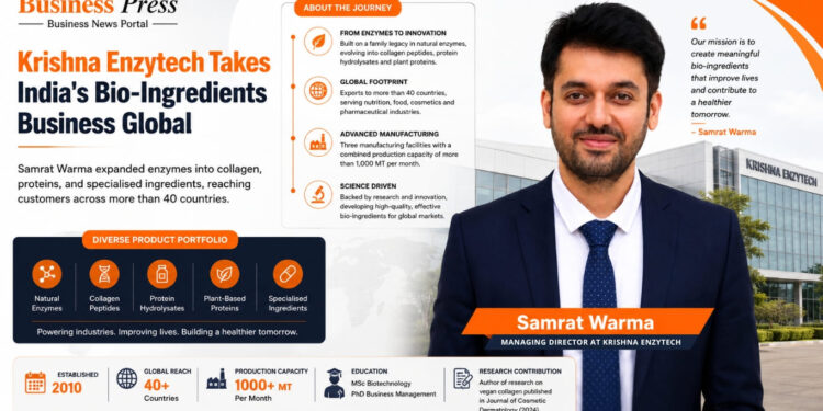Samrat Warma: The Entrepreneur Taking India’s Bio-Ingredients Story Global