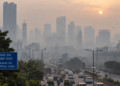 Air pollution in India affecting an urban city