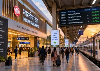 Railway station modernization in India