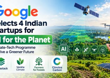 Google Selects 4 Indian Startups for AI for the Planet Climate-Tech Programme