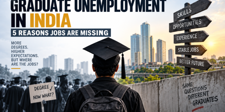 Graduate unemployment in India and the challenges young graduates face finding jobs