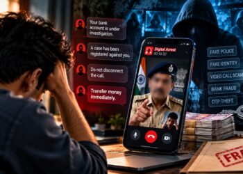 Digital arrest scams in India targeting victims through fake police video calls