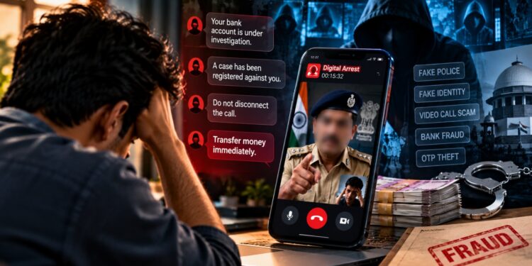 Digital arrest scams in India targeting victims through fake police video calls