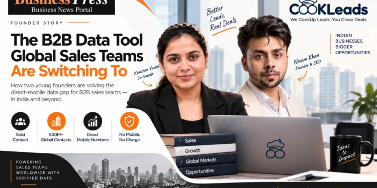 CookLeads co-founders Kanchan Yadav and Nazim Khan featured in Business Press
